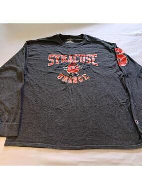Champion Authentic Athletic Apparel Syracuse Orange Men's Gray T-Shirt Size XL